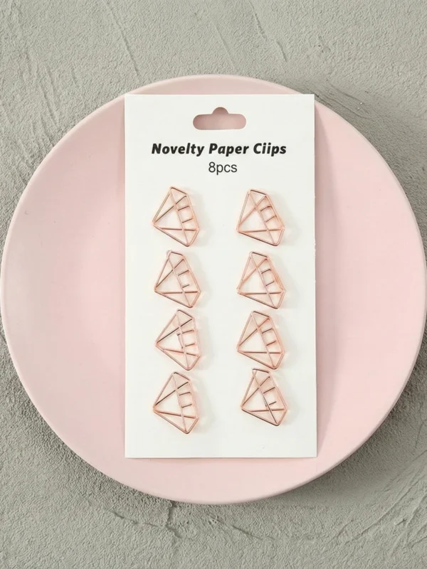 Pack de 8 Clips Metálicos