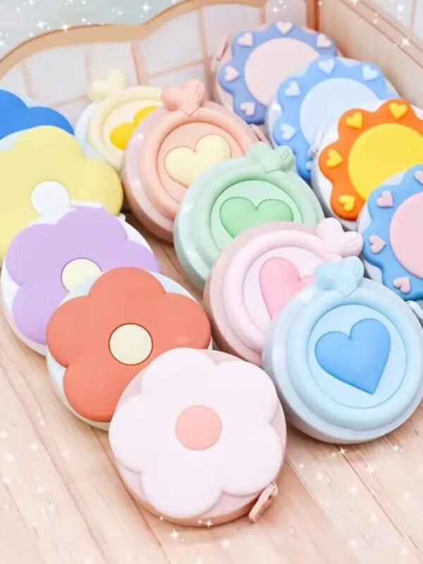 Cinta Métrica de Bolsillo con Diseños de Flor