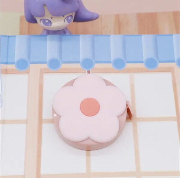 Cinta Métrica de Bolsillo con Diseños de Flor