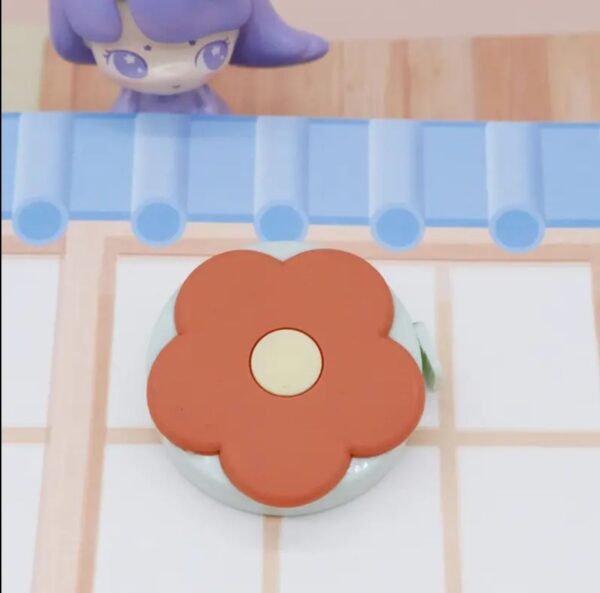 Cinta Métrica de Bolsillo con Diseños de Flor