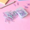 Caja de Clips en Colores Pastel