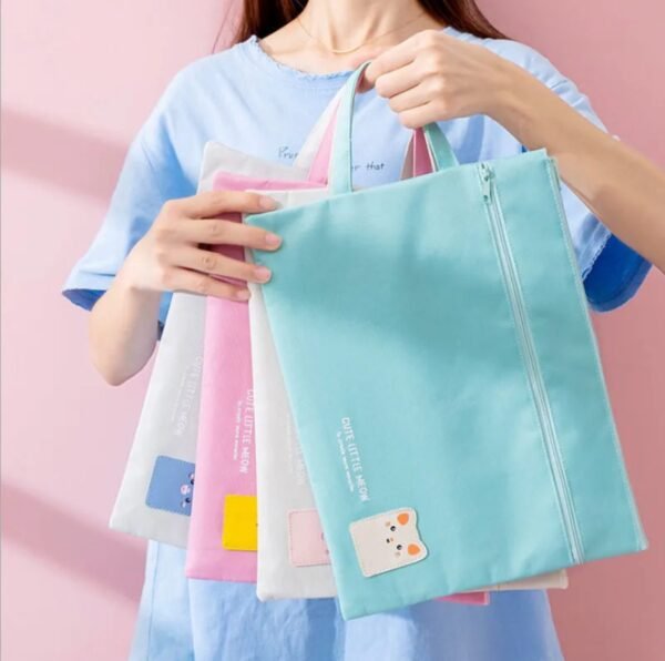 COS-053_modelo Bolsa de Almacenamiento Tipo Folder de Algodón