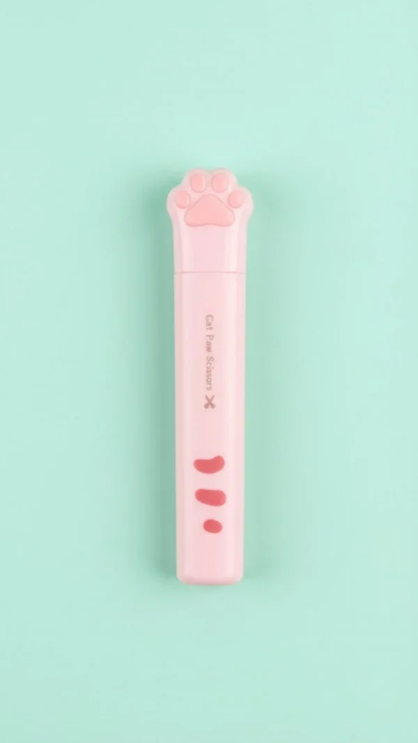 Mini Tijera de Huella de Gato Portátil Kawaii