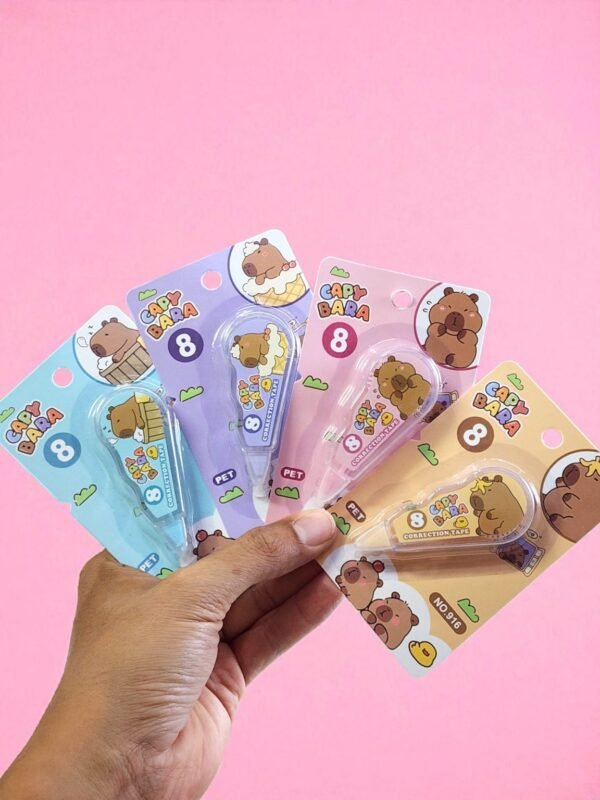 MUN-039 Corrector en Cinta Diseños Capybara