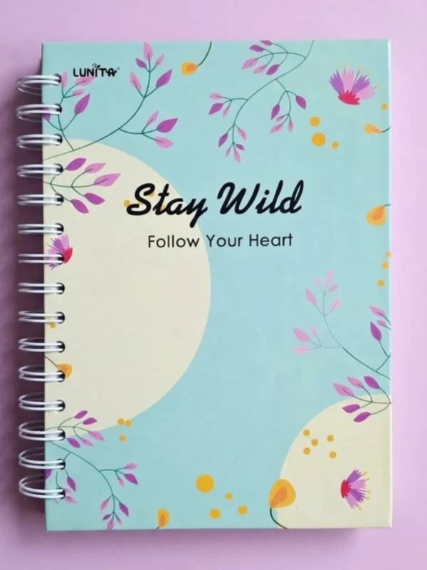 Libreta 100 Hojas Pasta Dura Francés Diseños Cute Raya