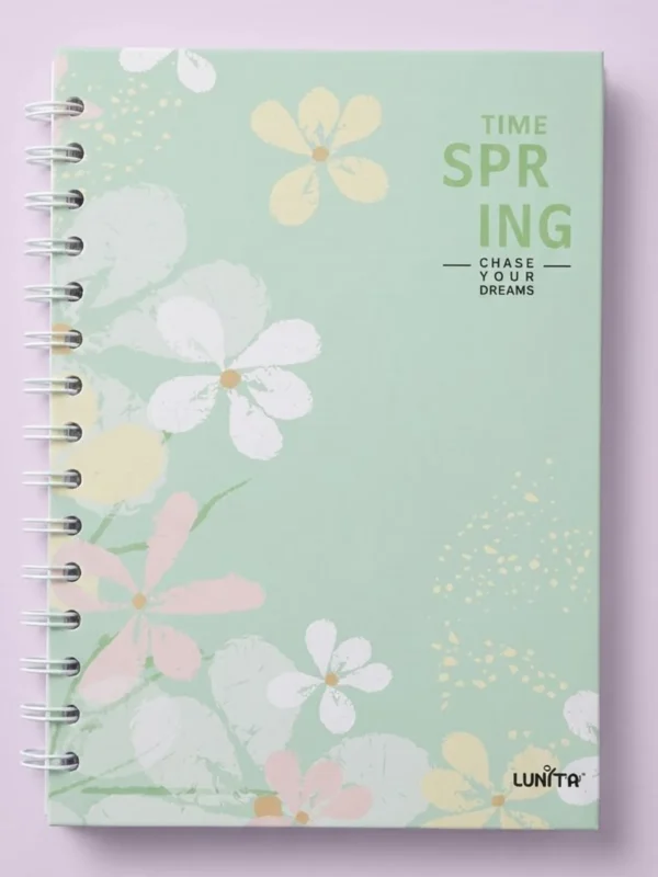 Libreta 100 Hojas Pasta Dura Francés Diseños Cute Raya