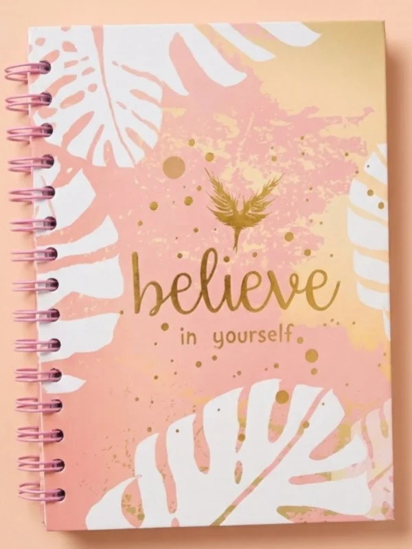 Libreta Pasta Dura Tamaño Francés A5 de 200 Hojas de Cuadro Grande