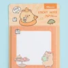 Bloc de Notas Adhesivas Transparentes Diseño Capybara