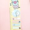 Planilla de Notas Adhesivas con Regla Kawaii
